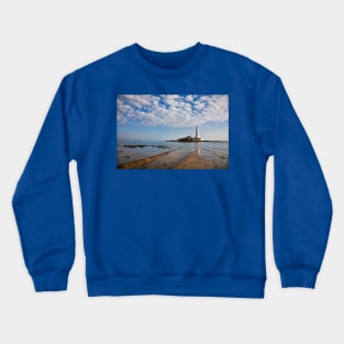 Spring Sunshine at St Marys Island Crewneck Sweatshirt